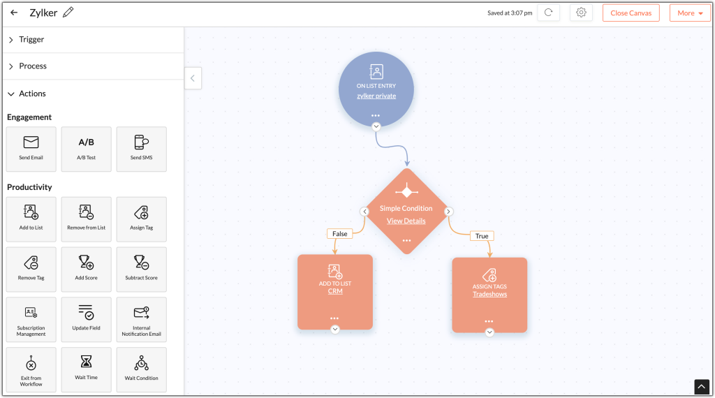 Zoho CRM Solution - Automation Workflow